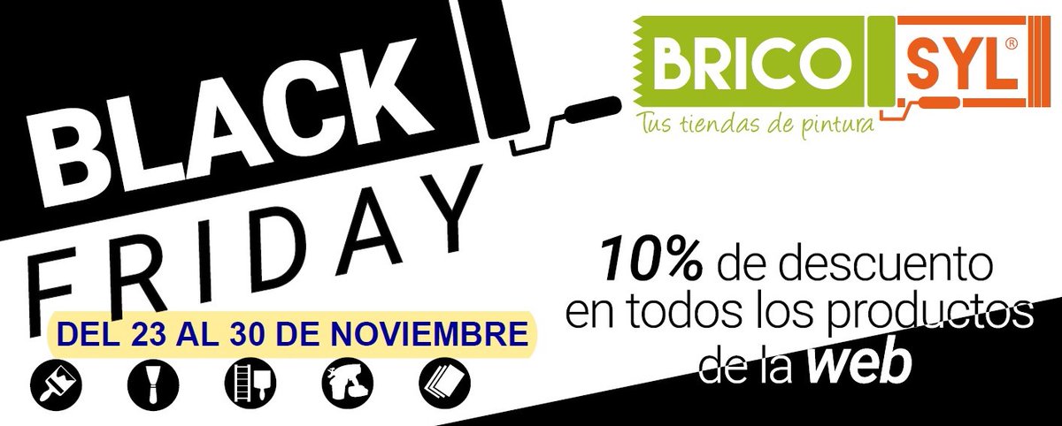 Black Friday en nuestra web, 10% descuento en todos los productos. aprovéchalo