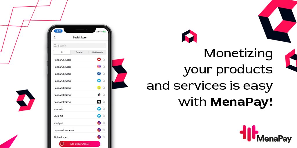 menapayio's tweet photo. Monetizing your products and services is easy with MenaPay Social Store. Download MenaPay and start promoting your services.
#MenaPay #socialstore #SuperApp https://t.co/YRcRVG8HlF