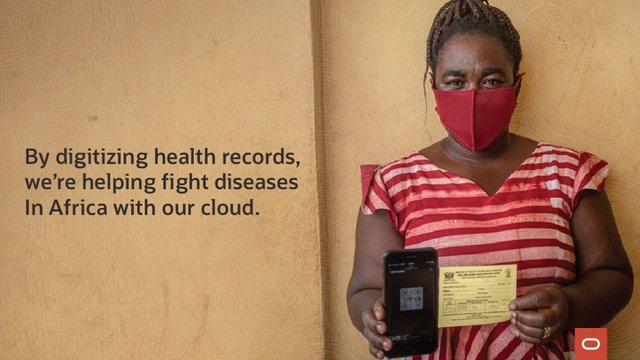 JanRonsse's tweet photo. The Tony Blair Institute for Global Change @InstituteGC and @Oracle have brought cloud technology to #Africa to manage #PublicHealth programs to fight against diseases. https://t.co/DoryCb1Gt5 https://t.co/iTPRjJIeL5