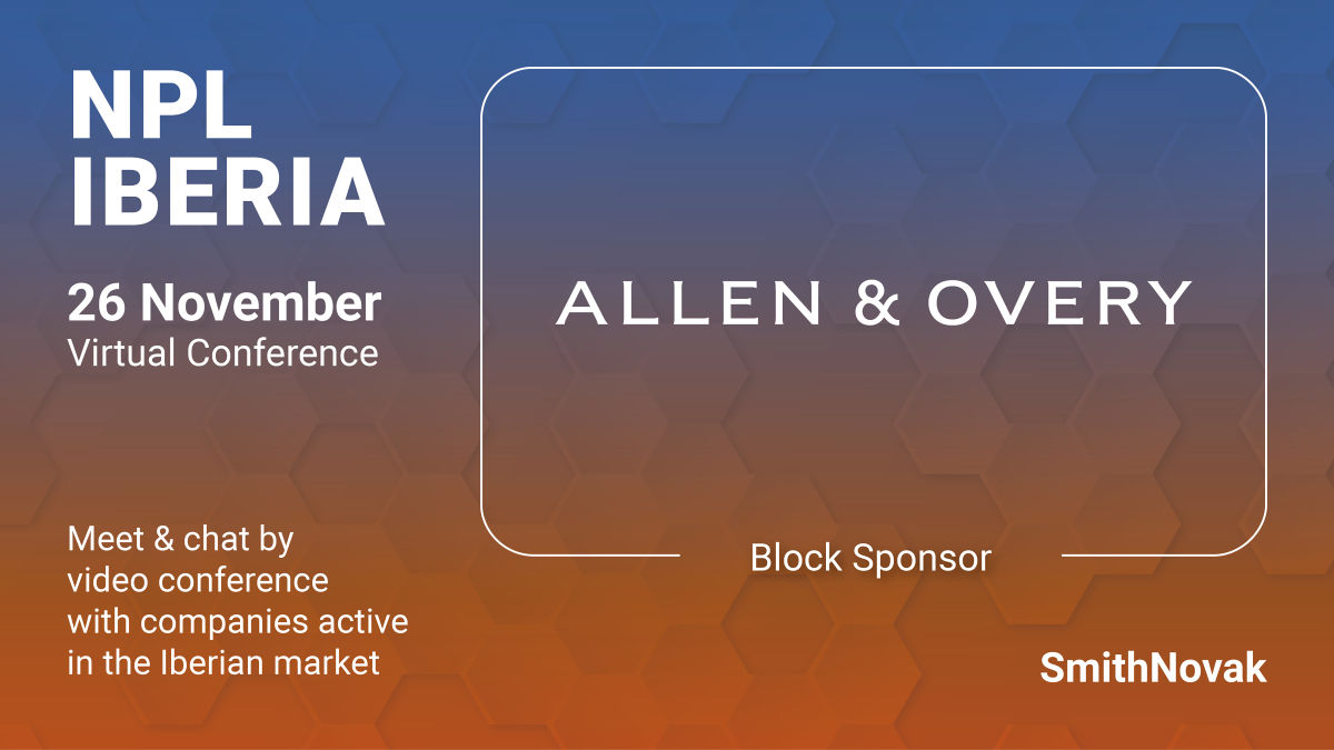 SmithNovak (@smithnovak) on Twitter photo We are delighted to confirm <a href="/AllenOvery/">Allen & Overy</a> as a session sponsor of the NPL IBERIA 2020 international conference. Many thanks for your continued support! We are delighted to confirm <a href="/AllenOvery/">Allen & Overy</a> as a session sponsor of the NPL IBERIA 2020 international conference. Many thanks for your continued support!