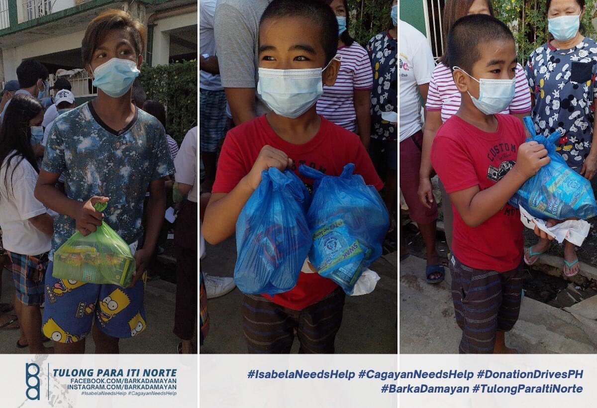 BarkaDamayan's tweet photo. [RELIEF OPERATIONS 3 – BRGY. 4, ENRILE, CAGAYAN]

Barkadamayan, in partnership with doctors from FEU-NRMF, UERMMMCI, and UST, conducted its third wave of relief operations on November 22.

See the full post here: https://t.co/N3UX72VQP4 https://t.co/Nj8sL7S0nX