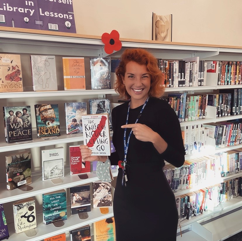 KESSouthampton's tweet photo. Each month, our Librarians will be sharing their book recommendations to encourage our students to read for pleasure!

First up is Miss Speck, our new Library Manager, with her recommendation of #TheKnifeofNeverLettingGo by Patrick Ness. 

#KES #KESLibrary #MissSpeckRecommends https://t.co/iz43EIclc3