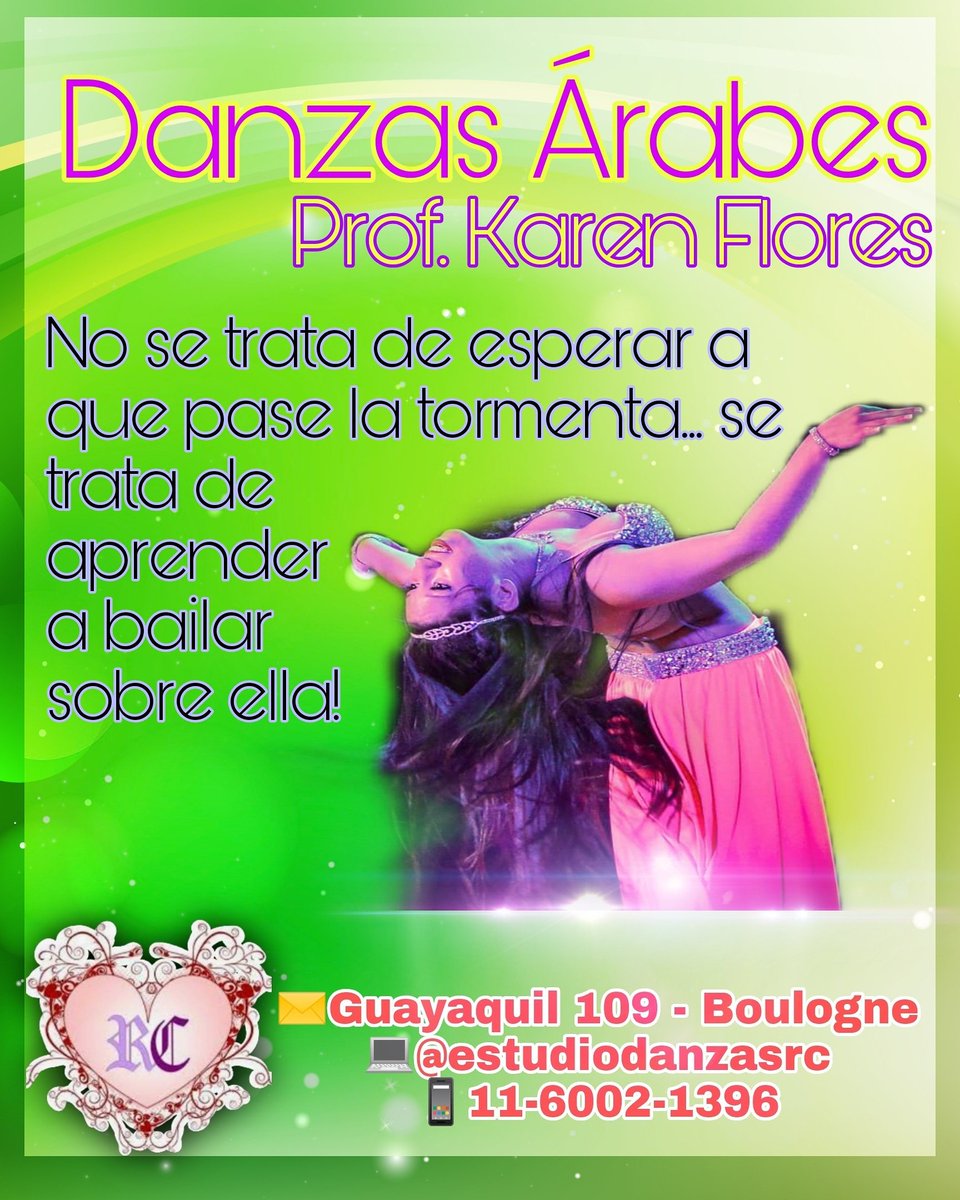 EstudioDanzasRC's tweet photo. Hola, soy Karen! 🥰

Los invito a mis clases, para comenzar juntos este 2021 como se debe, dándolo TO DI SI MO!!! 💪🏼

✨ Disfrutando y aprendiendo sobre esta bellísima danza... ✨ https://t.co/zqn5IQg5Fr