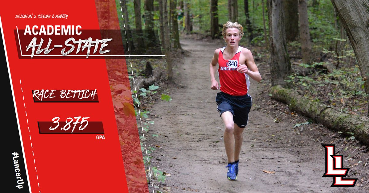 Congratulations to Race Bettich on earning Division II Academic All-State Honors!