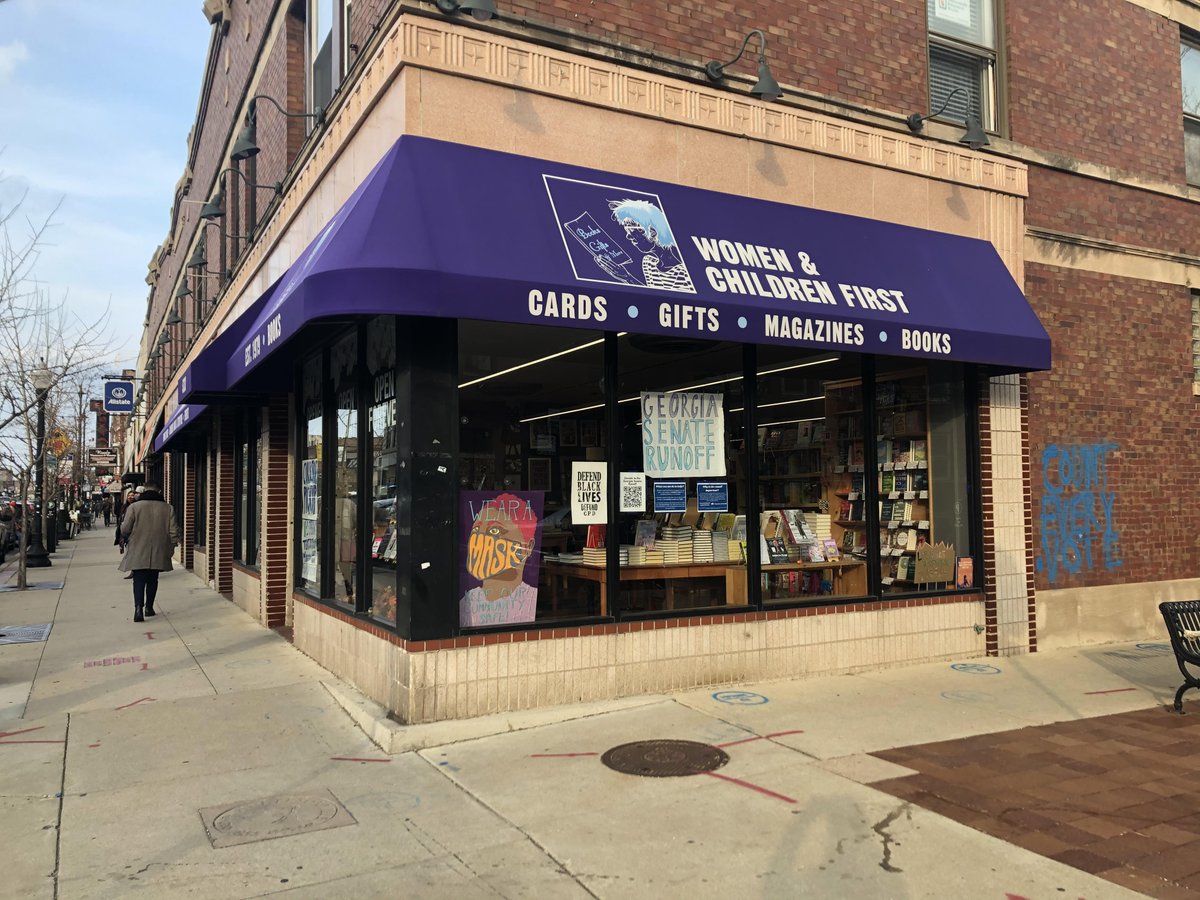 Women and Children First ( @wcfbook) is located in Andersonville - we love working with them and couldn't agree more with their belief that "books are tools for liberation." Visit them at 5233 N. Clark St!  https://www.womenandchildrenfirst.com/ 