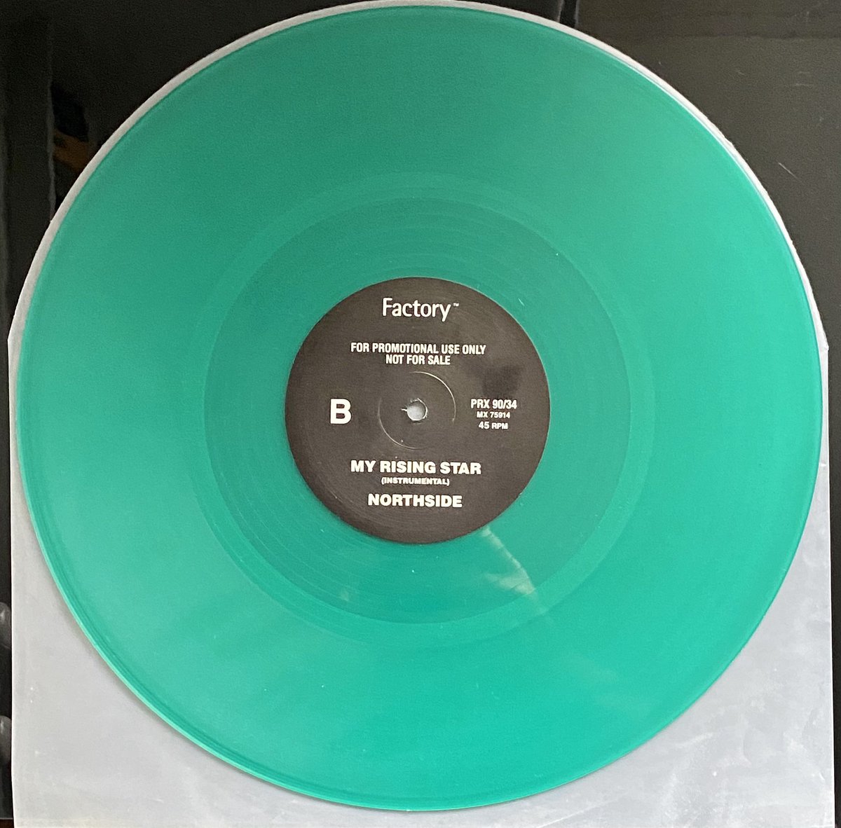 iainkey's tweet photo. Second time I’ve owned this... first time was for someone’s birthday... keeping this beauty for myself this time... @NORTHSIDE___ #myrisingstar #australianpromo #factoryrecords https://t.co/XqEg1NOSQR