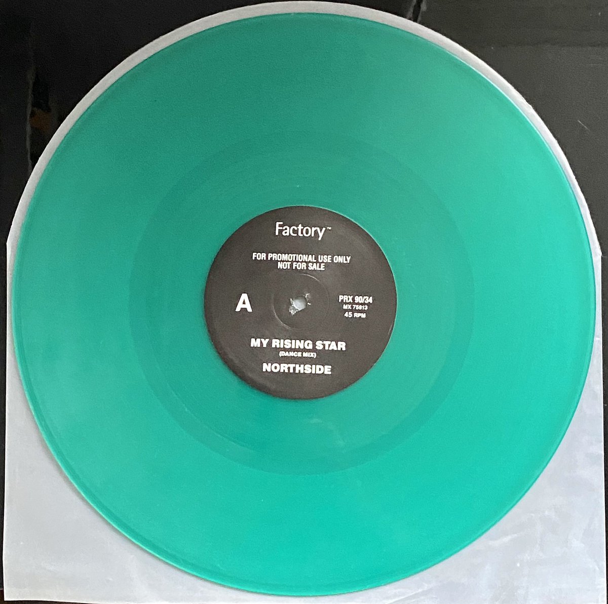 iainkey's tweet photo. Second time I’ve owned this... first time was for someone’s birthday... keeping this beauty for myself this time... @NORTHSIDE___ #myrisingstar #australianpromo #factoryrecords https://t.co/XqEg1NOSQR