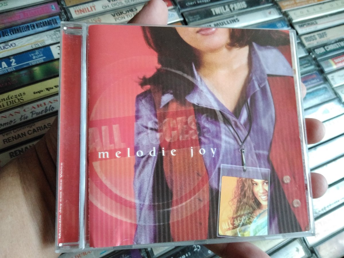 HermannNaira's tweet photo. Está es mí Recomendación del Lunes 23 al Domingo 29 dé Noviembre 2020 - MELODIE JOY (Puerto Rico) "All Access" sale en el 2002 bajo One Voice Productions - Producido por JOSE "Pepe" GARCES - 17 temas, vienen varias versiones de Radio Single https://t.co/y1BAVyLx3w