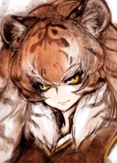 またすごい髪のひと来たね。お迎えはまた今度で 