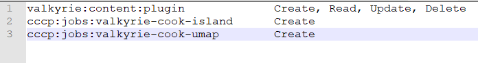 the most DAMNING info in this is the the name of the plugin, its a randomly generated text.That means there can be MANY of them without any names clashing.More info comes from the API:valkyrie content plugin has "Create" permission, so you can create these plugins(for user)