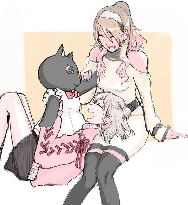 ぬいぐるみが誰かに似てると盛り上がるめいあさ 