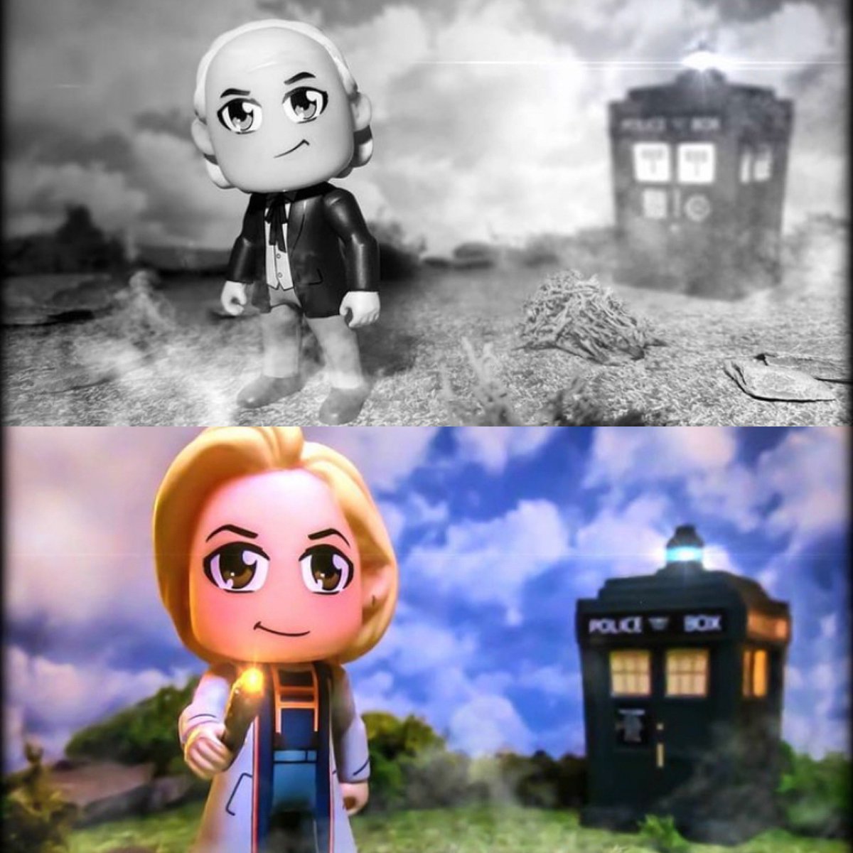 TUTMSociety's tweet photo. Despite taking some time to ourselves this year, we want to wish everyone a Happy 57th Anniversary and a happy #doctorwhoday! Thanks to Rooners Photography for the awesome photos! #doctorwhoday2020 #welovetitans @titanmerch #doctorwho #firstdoctor #thirteenthdoctor #tardis https://t.co/YdwBO7ZFF4