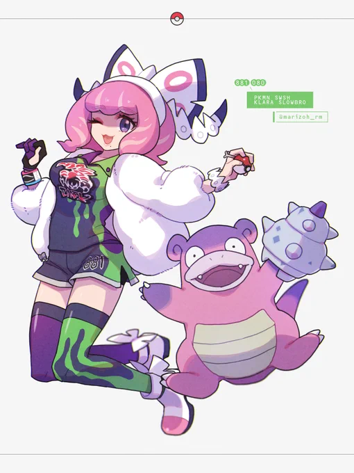 クララ&ヤドラン / Klara &amp; Slowbro 