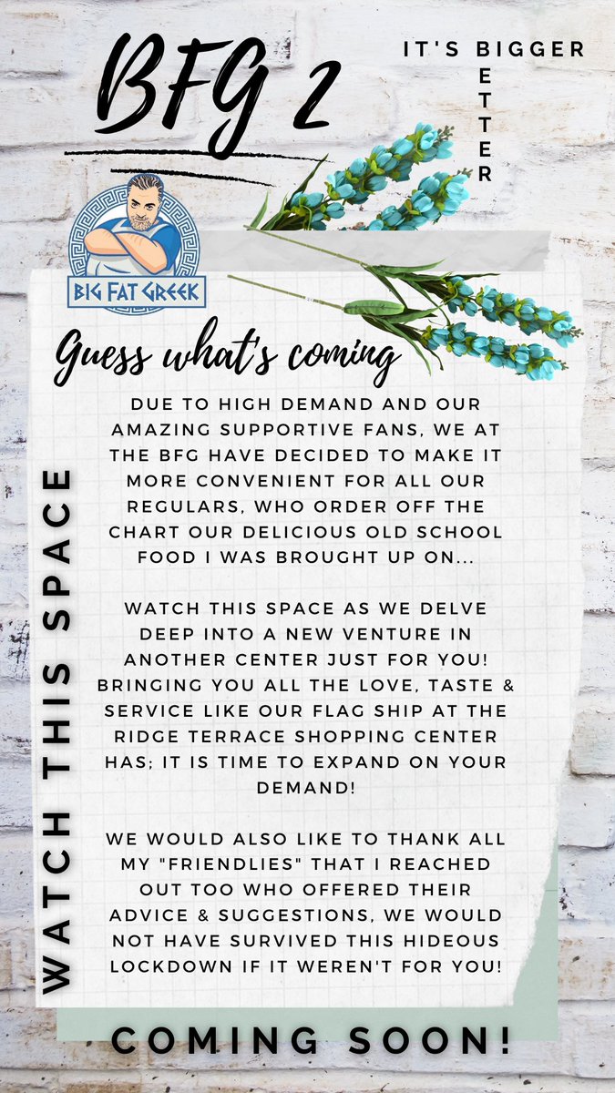 BigFatGreek2's tweet photo. We Have Some Exciting News Just For You! 😁

Big Fat Greek 2 is COMING YOUR WAY AND SOON! It's Bigger &amp; Better so WATCH THIS SPACE👀

We are on our way!
#bigfatgreek2 #comingsoon https://t.co/fn4gfk7xGk