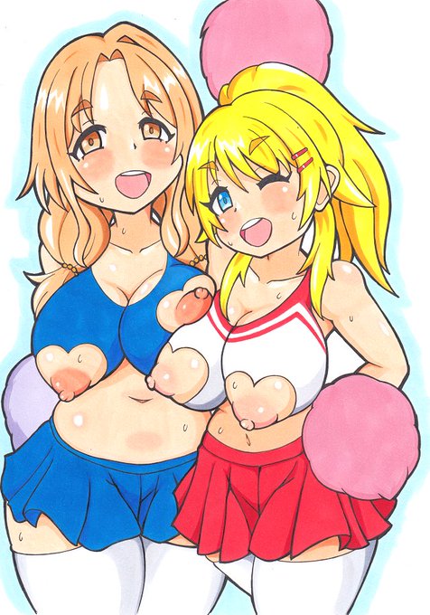 シャニマスから、八宮めぐるちゃんと市川雛菜ちゃんのエッチ絵です 