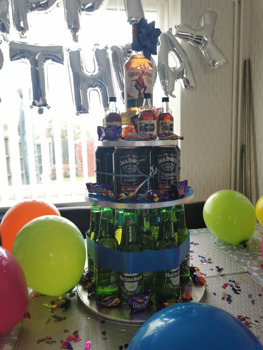 MissMiddletonPE's tweet photo. In between the madness of my degree I have made two birthday alcohol cakes for my partner and his brother!
Great present idea, hoping it will inspire you guys to give it a go making one! π
#presentidea #alcoholcake #yesplease https://t.co/NO8nAUqa5q