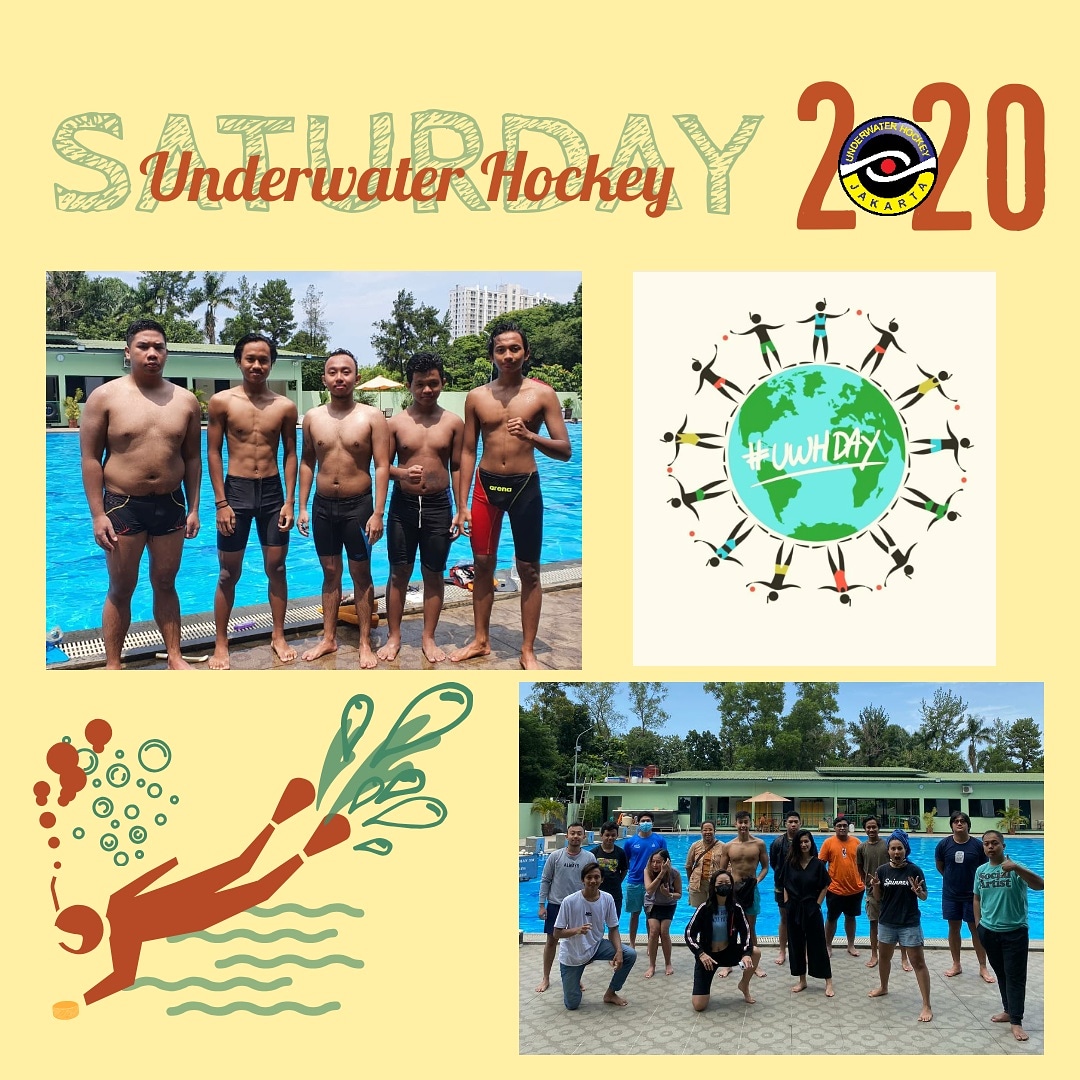 Saturday underwater hockey game and newbies
Hope this can be a great beginning to develop #underwaterhockey team for Indonesia
DM for joining our session
DM @sub_uwh
for underwater hockey in Surabaya 
#jktsport #lari #yukolahraga #kemenpora #uwhday
<a href="/official_possi/">POSSI</a>