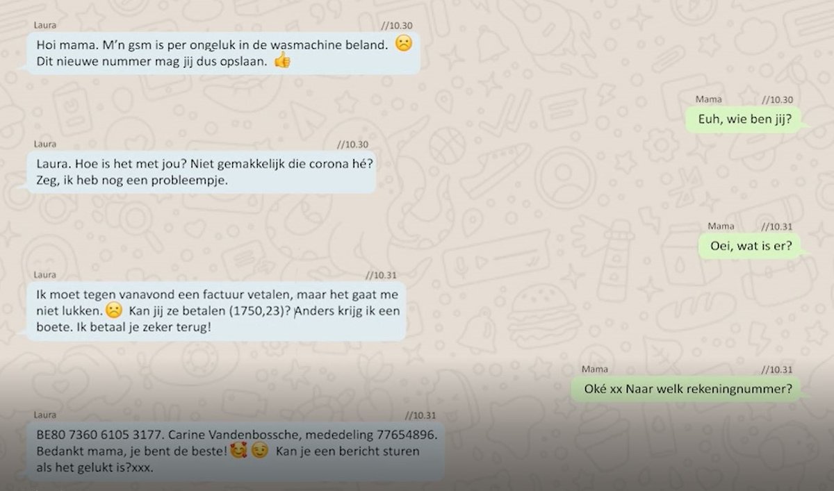 Je zoon, dochter, nonkel of vriendin die met een 'nieuw nummer' whatsappt en vraagt om dringend een betaling te doen? Trap er niet in, dit is fraude! Tips om je te wapenen tegen #hulpvraagfraude? bit.ly/2Kpo2VY