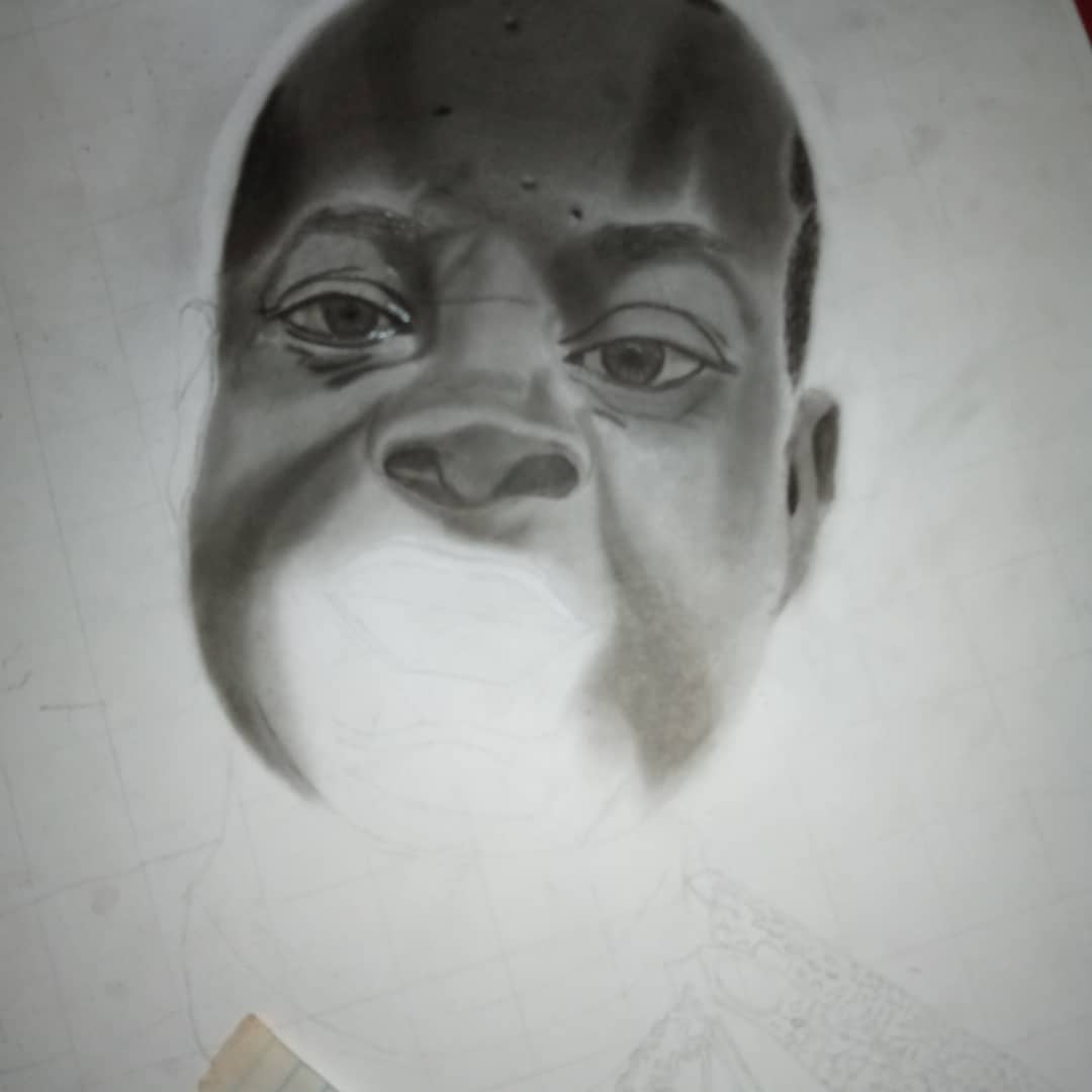 KingsMivy's tweet photo. Work in progress...
Portrait of d😘...@KingsMivy @KOkaforart @Harinzeyart @mayor_artz #drawing #art #creativity #portrait #CHARCOALAROMA #portrait #art #draw #naijaart #artshare #commissions #loveart #mivy #arinze #channelcreation #artschool #justforart https://t.co/cUmKyOaXOi