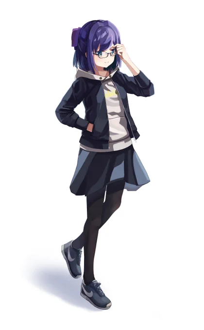 えーちゃんの私服絵かわいく描けた #絵ーちゃん 