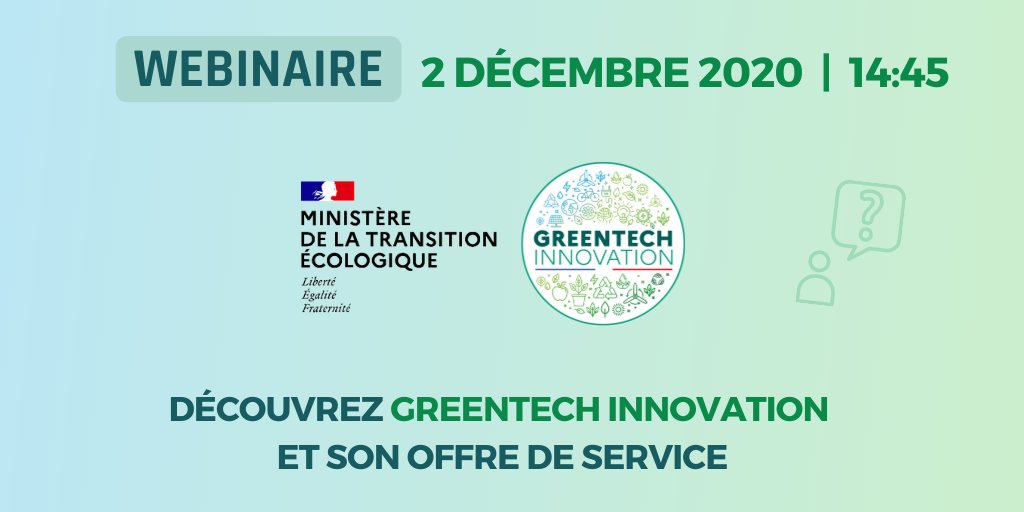 GreentechInno's tweet photo. 💡Vous souhaitez découvrir l'offre de service de la Greentech Innovation ?♻️
🚀@ThomasCOTTINET, chef de l'ECOLAB interviendra le 2 décembre lors du salon @Pollutec pour vous présenter le label #GreentechInnovation et son offre de service💬
⏩ Inscriptions https://t.co/dDCX5PHoQF https://t.co/6uzXG20isp