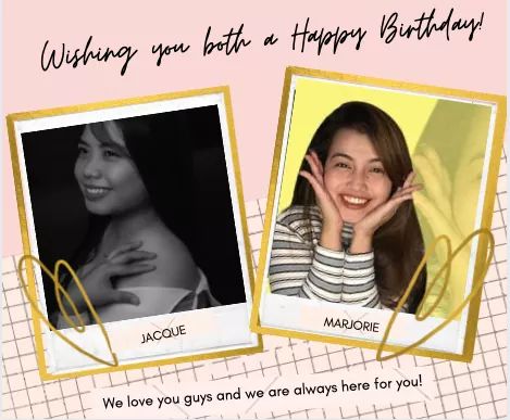 CreativesPrime's tweet photo. HAPPY BIRTHDAY!
Miss Jacque and Miss Marj! https://t.co/fGOz0ZnOXG