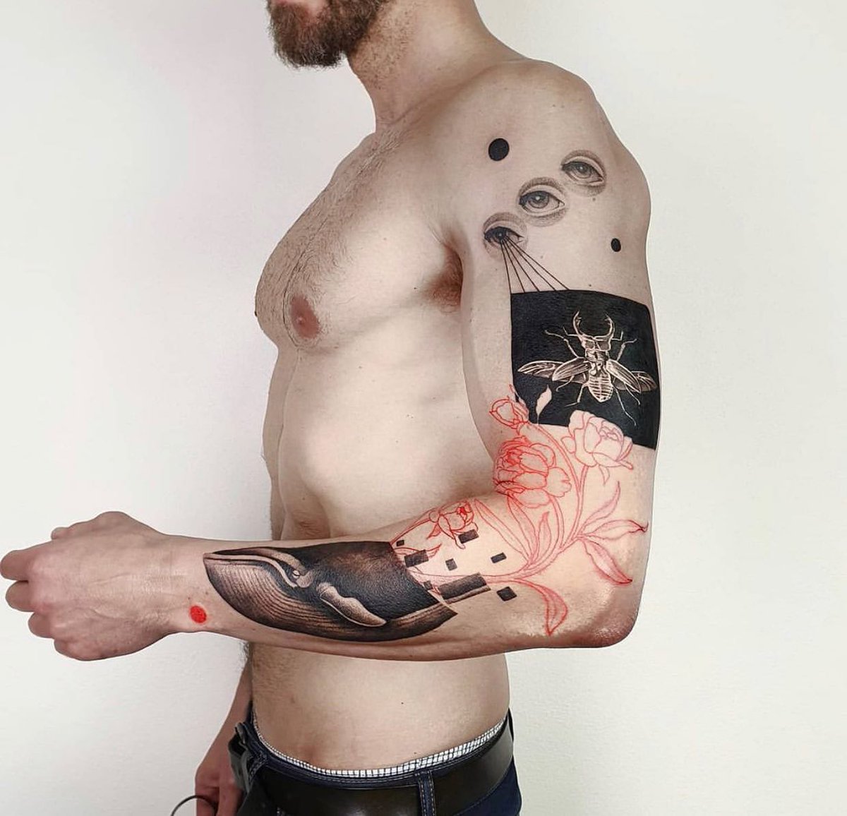 inkstincttattoo's tweet photo. Artist: matteonangeroni
Follow and support the Artist!
#art #artist #tatuaje #draw #drawing #tats #ink #inked #instagood #instagram #inkstinct #picoftheday #tattoo #tattooart #tattooed #tattoos https://t.co/0uzBEld0Tw