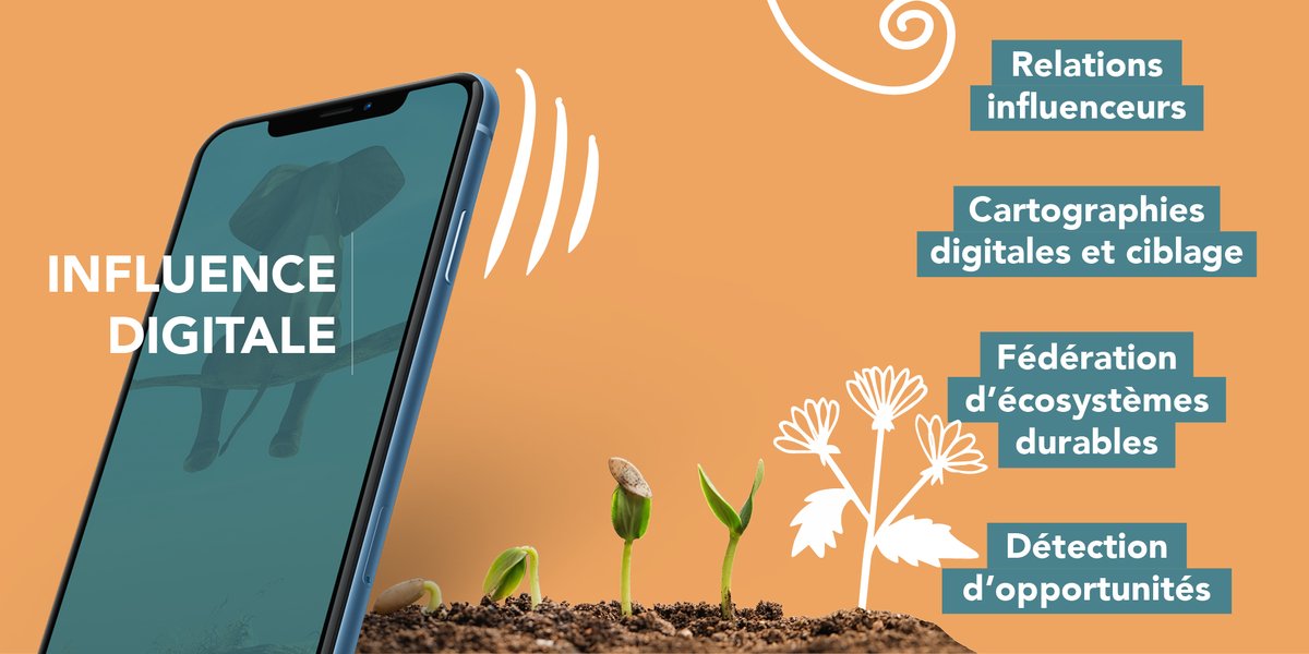 Métier n°3️⃣ : Influence digitale : Développez des relations durables grâce aux relais d'opinion en ligne et un écosystème digital sur mesure ! 🔽