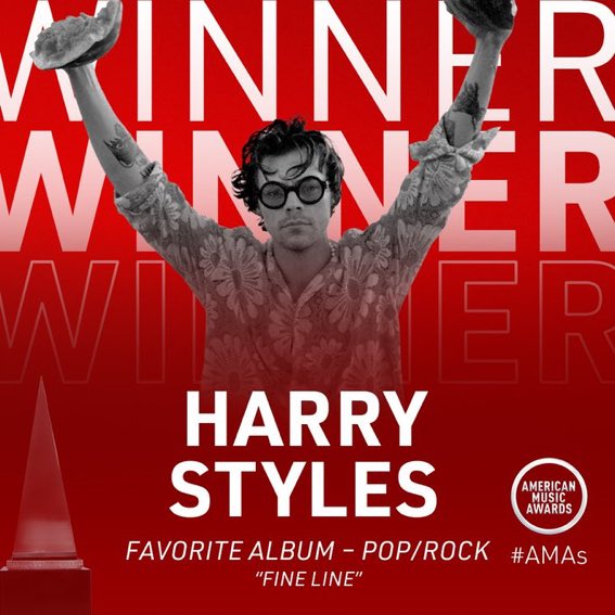 larryexistss's tweet photo. PROUD OF HARRY #AMAsHarryStyles #AMAs2020
te lo merecías mi rey https://t.co/BsTVWHu8pb