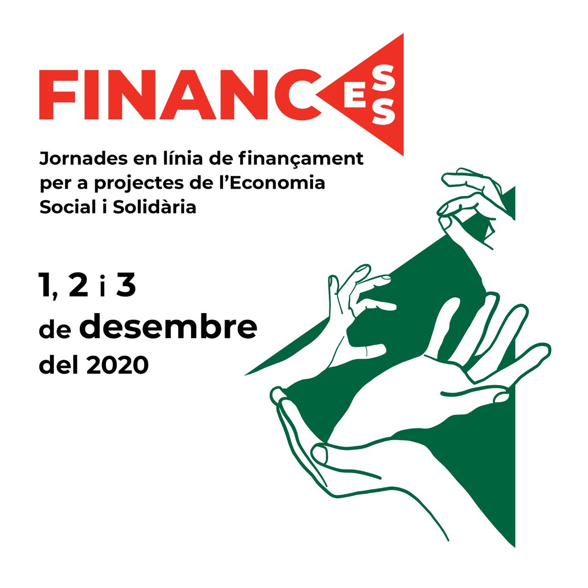 💶 De l'1 al 3 de desembre, "FinancESS", jornades en línia de finançament per a projectes de l’#EconomiaSocial i Solidària. 
🗓️ 3 de desembre
⏰ 11h - 12h
➡️ Taula rodona sobre inversions privades
👉🏻 financess.ddgi.cat
#fonsUEcat  #COCREIX #PromoecoDdGi  #PECTinnovació