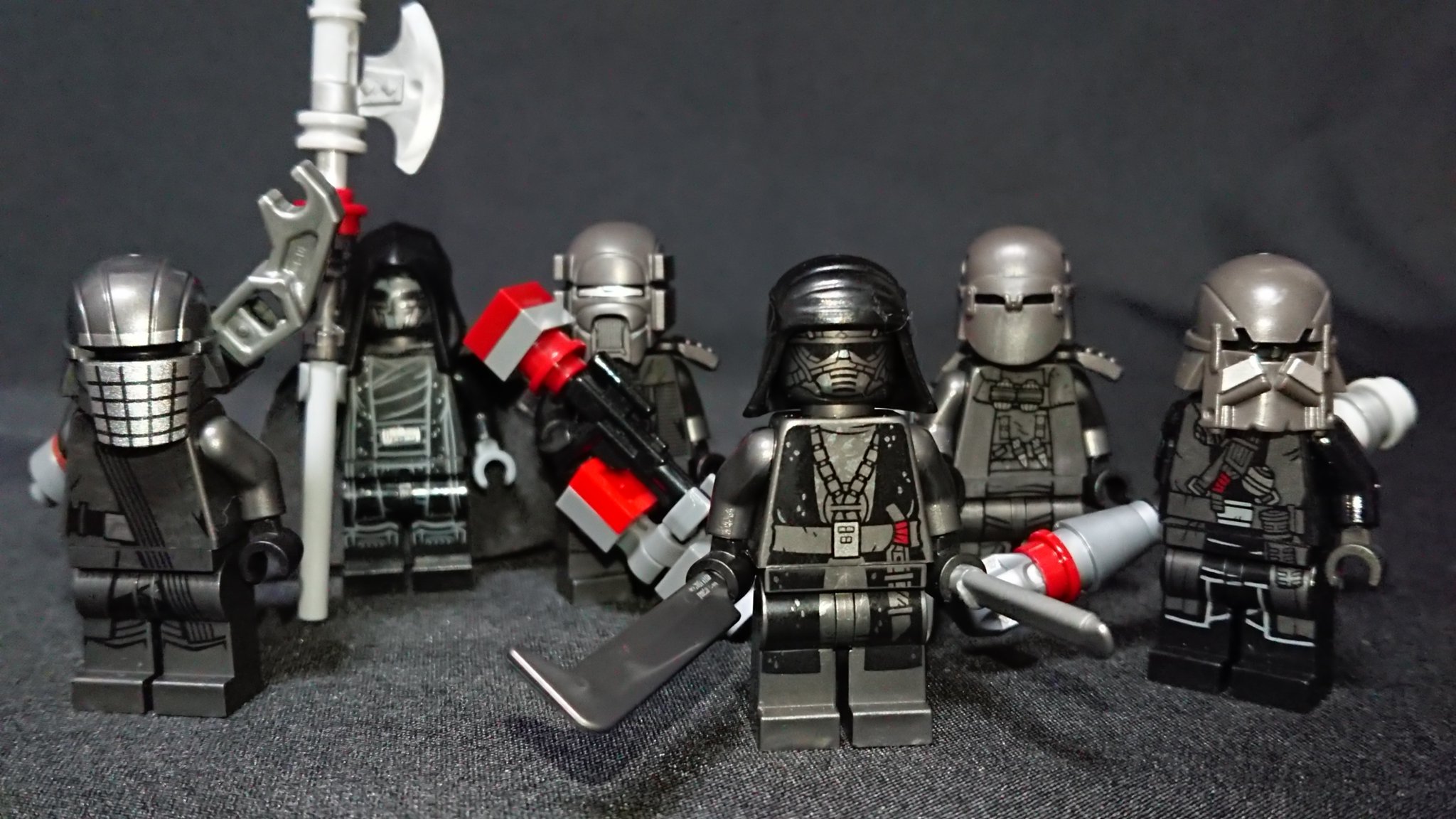 TKR STUDIOS - LEGO в X: „「レン騎士団とカイロ・レン」 「ベン・ソロ 