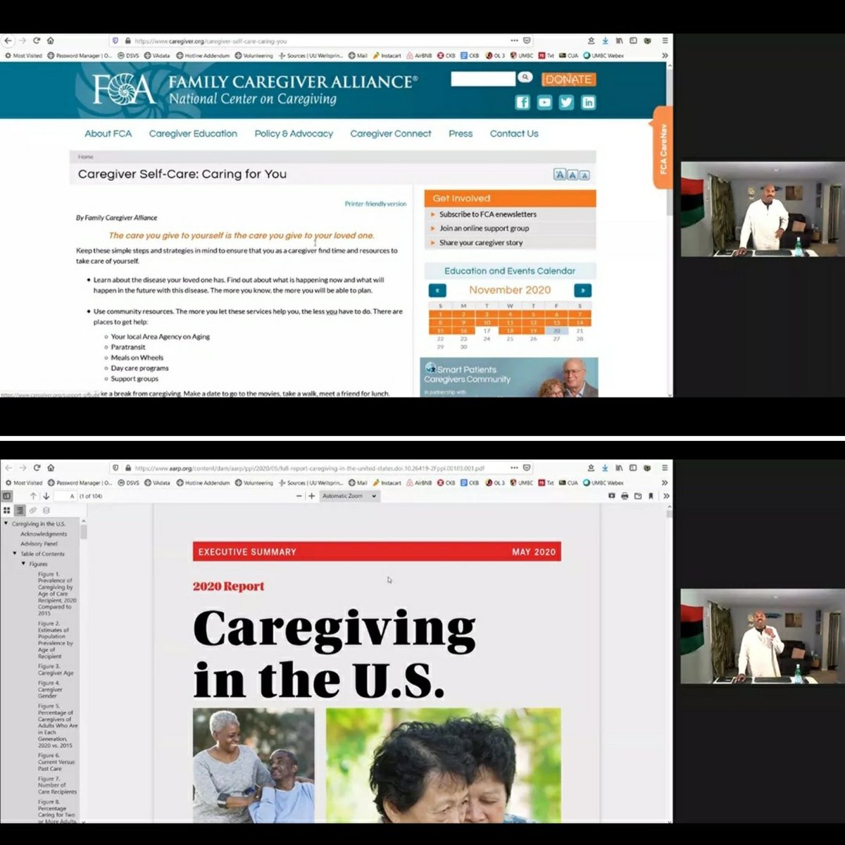 akaxisigmaomega's tweet photo. Resources shared with audience by facilitator of "It's Okay to Be a Caregiver: Recognizing Signs and Symptoms of Caregiver Burnout", Dr. David Banks.

#AKA1908 #Excellence #AKACaregiversDay #WomensHealthcareAndWellness #CareForTheCaregiver #BeCareCurious @AKANARegion #AKAXiSO https://t.co/F1e856BAVr