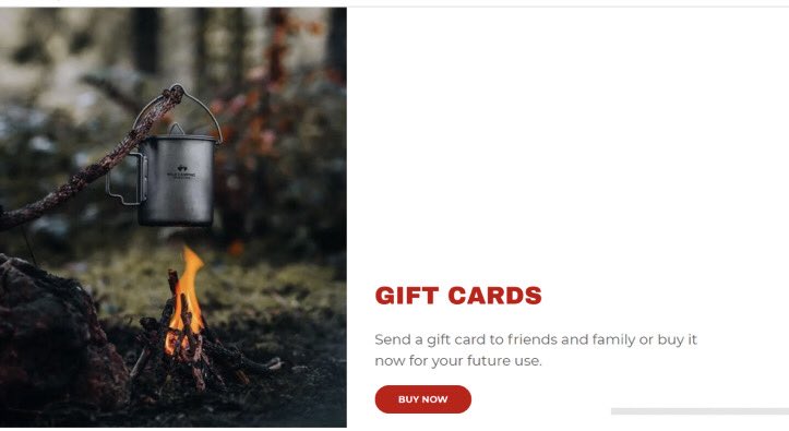 wildcampingint's tweet photo. Looking for #Christmas #giftideas for outdoor lovers? #Gift cards now available on our website https://t.co/Vy4kzUZ8NG #bushcraft #outdoors https://t.co/vZbBsHL2eh