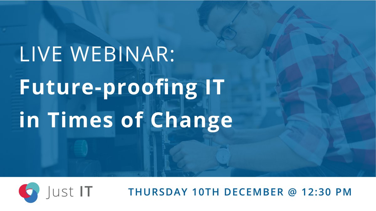 Join our next webinar to learn what organisations should be considering to future-proof their IT capability in uncertain times.

ow.ly/2ppC50CrVcr

#webinar #apprenticeships #digitaltransformation