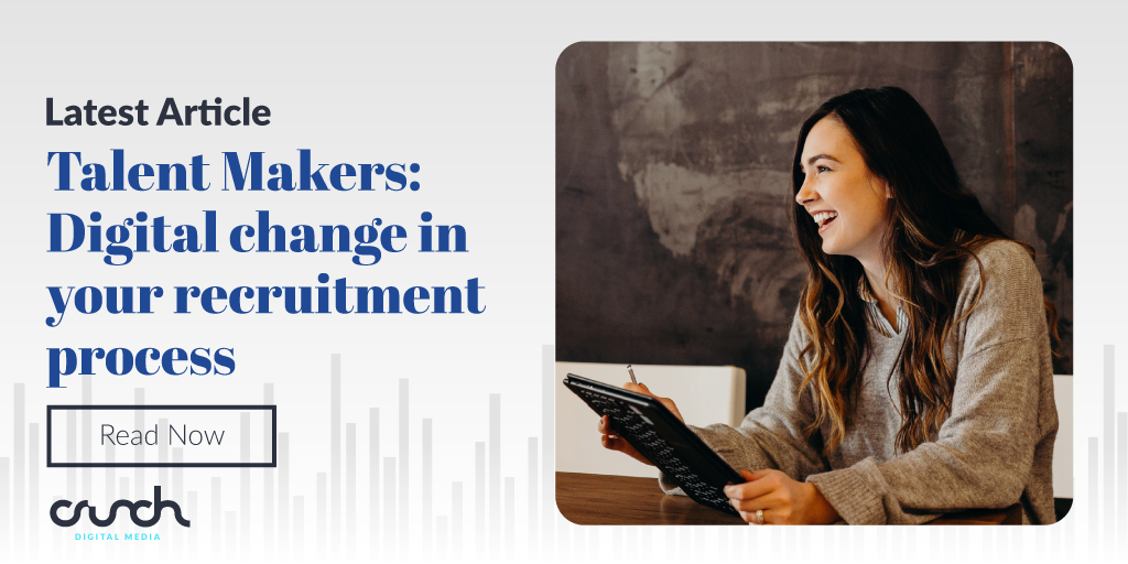 Crunch_Digital's tweet photo. New Blog: Talent Makers: Digital change in your recruitment process.

Lockdown has seen big shifts in digital behaviour, and digital solutions are key to optimising your recruitment process.

Read more about the current digital trends 👉 https://t.co/JWY7v6cZ90 https://t.co/gQNOiLx7Ku