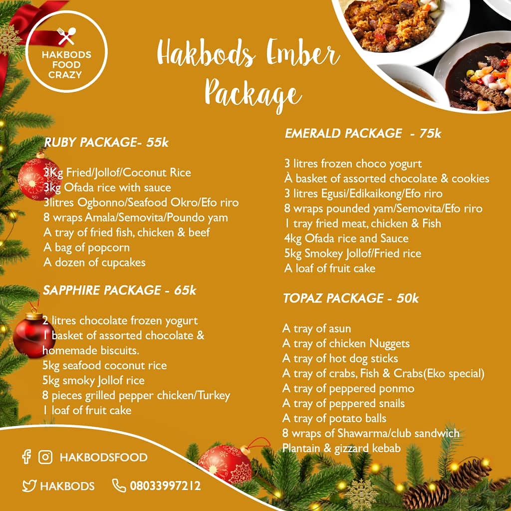 hakbods's tweet photo. Our Ember menu 

Keep your orders rolling in,  limited slots available.

To order, send a dm 😁. Delivery is free everywhere in Lagos. 

 #hakbodsfood #BlackFridayDeals #Lagos 
#WhatsApp #williamsomole https://t.co/WOltGCOiCV