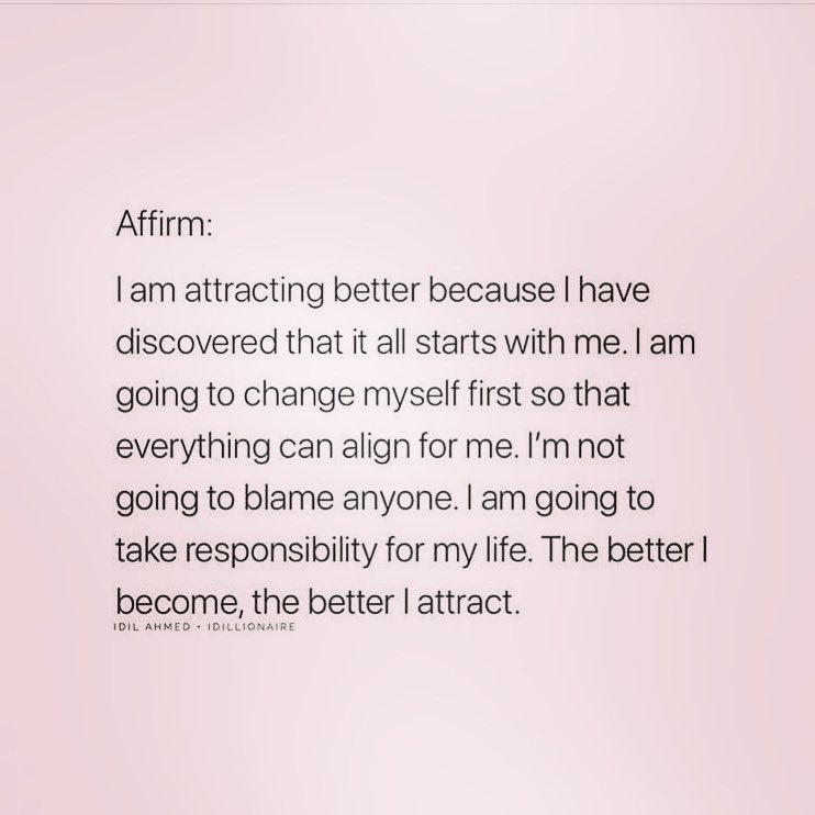 BOOGALOU77's tweet photo. I’ve been focusing 🧘🏾♀️ on myself heavily and this is my affirmation!! #changingmymindset #changingmylifestyle #dailyaffirmations #workinprogress #buildingmyself #attractwhatyouwant #confessionsofasinglemom https://t.co/7KC9OYW22c