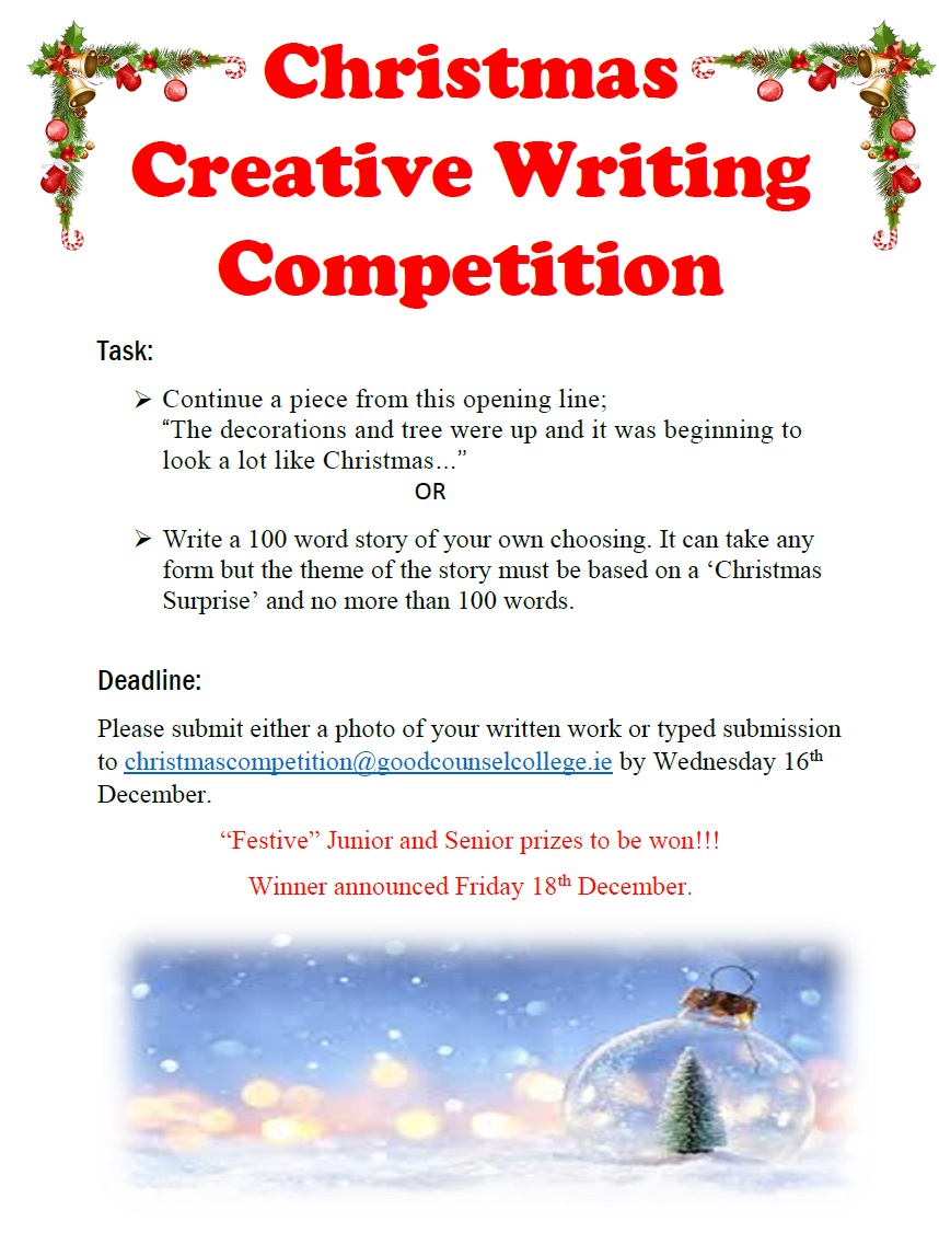 2020 Creative Writing Contest Winners