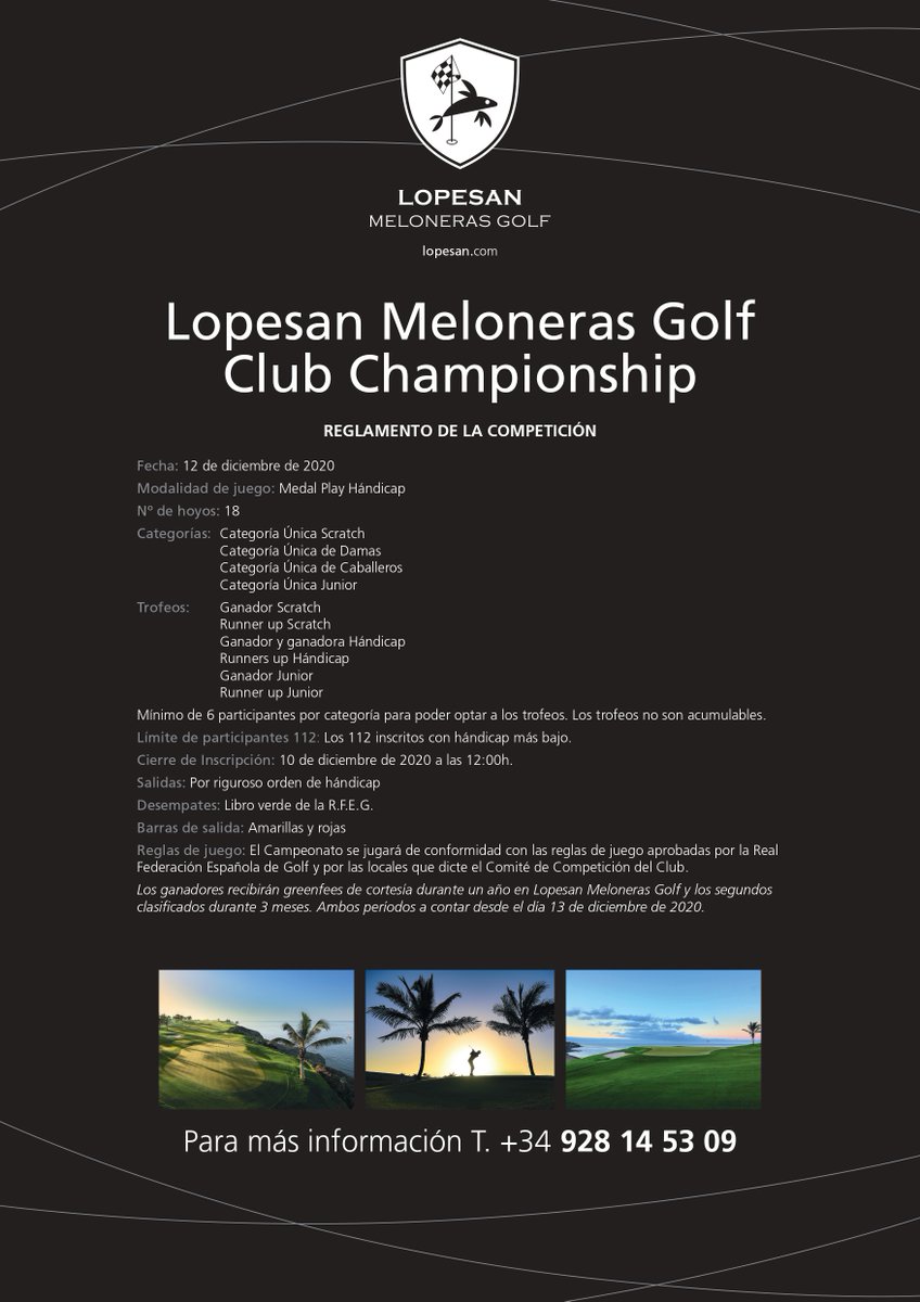 Abiertas las inscripciones para el campeonato de nuestro club, próximo 12 de diciembre.