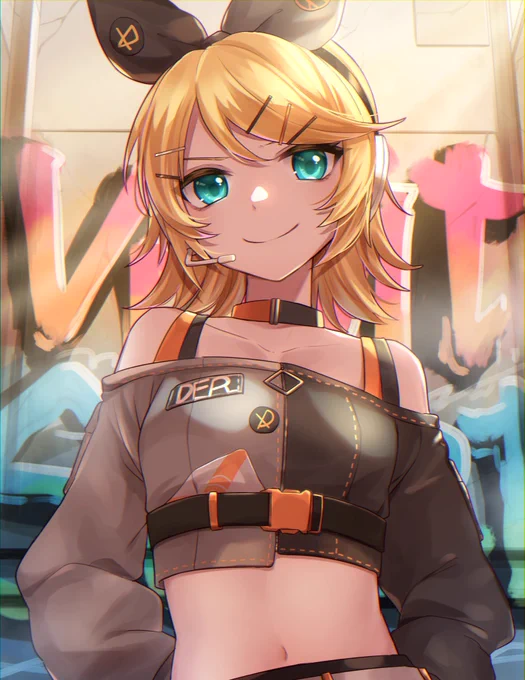 リンちゃん完成?
ストリートの服めちゃ好き
#prsk_FA 