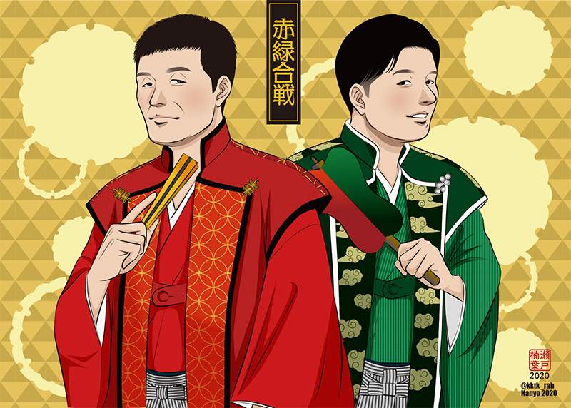 #みんなの推しの初描き絵と最近の絵を見せて欲しい

本当に初描きなのは左上のデフォルメで、いつもの頭身で描きはじめたのが右上です。下二つは比較的最近の絵です。南條殿は相変わらず難しくて下手だけど、三島殿は最初の絵よりはマシになった気がします?最初の頃の三島殿の絵はやたら若いw 