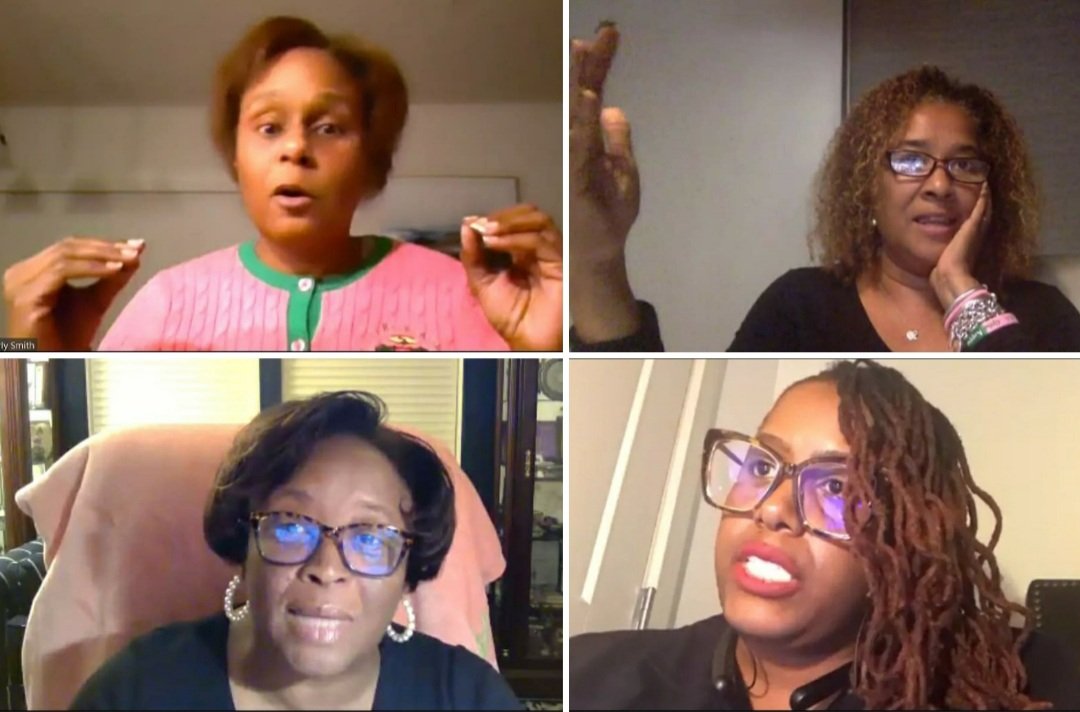 akaxisigmaomega's tweet photo. Thank you #AKAXiSO members &amp; guests who joined us for our recent webinar.  Participants engaged in dialogue, raised questions, and shared experiences about all things related to caregiving.

#AKA1908 #Excellence #AKACaregiversDay #CareForTheCaregiver #BeCareCurious @AKANARegion https://t.co/KRSuSgx8cN