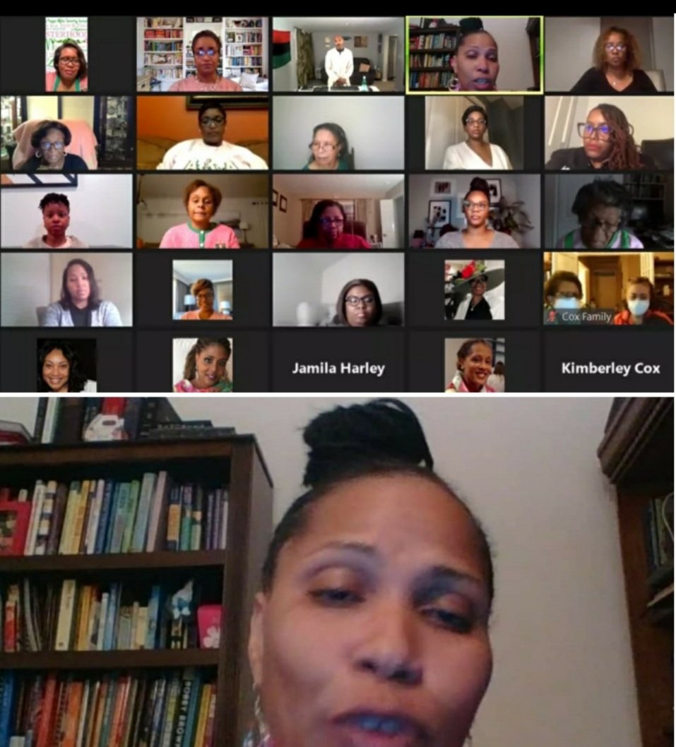 akaxisigmaomega's tweet photo. Thank you #AKAXiSO members &amp; guests who joined us for our recent webinar.  Participants engaged in dialogue, raised questions, and shared experiences about all things related to caregiving.

#AKA1908 #Excellence #AKACaregiversDay #CareForTheCaregiver #BeCareCurious @AKANARegion https://t.co/KRSuSgx8cN