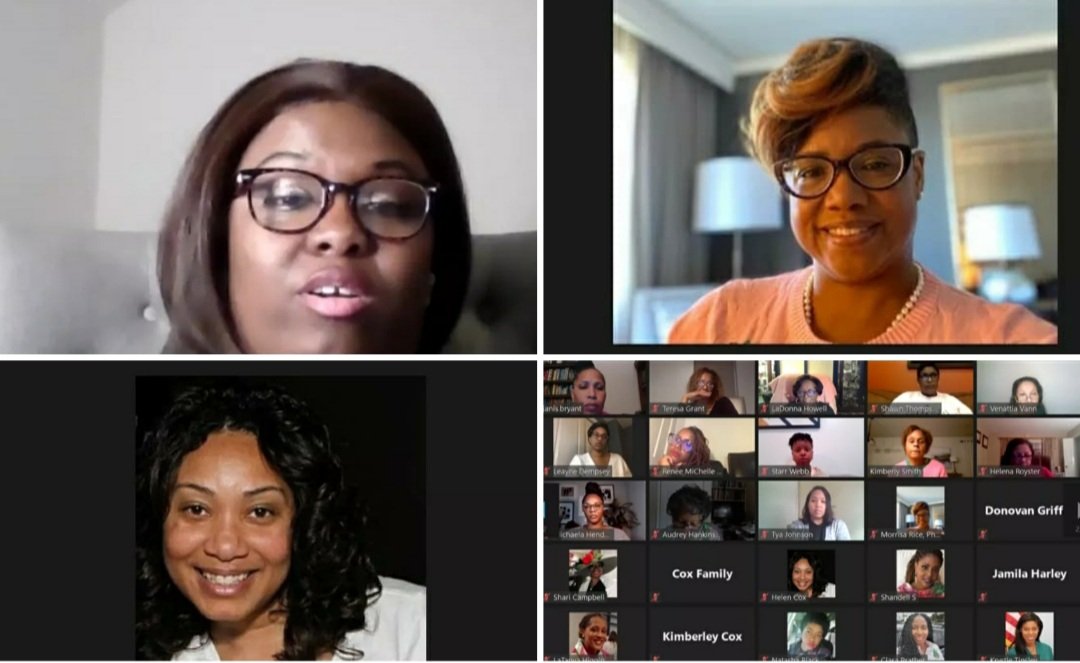 akaxisigmaomega's tweet photo. Thank you #AKAXiSO members &amp; guests who joined us for our recent webinar.  Participants engaged in dialogue, raised questions, and shared experiences about all things related to caregiving.

#AKA1908 #Excellence #AKACaregiversDay #CareForTheCaregiver #BeCareCurious @AKANARegion https://t.co/KRSuSgx8cN