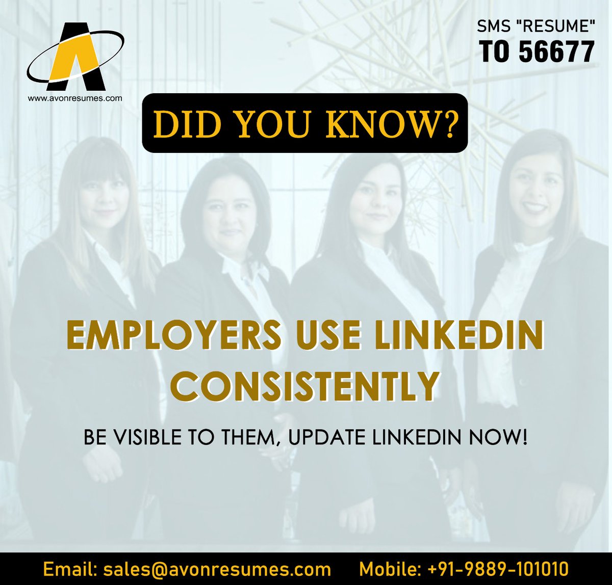 AVONRESUMES's tweet photo. Make a Great LinkedIn Profile is key to Standout | Avon Resumes
https://t.co/oyI4Zaej5M...
+91-9889-101010
#jobsearch #resumetemplates #career #onlinecvtips #jobseekers
#education #work #job #graduation #careergoals #linkedlin #avonresumes #checkmyresume #resumebuilder #resumetip https://t.co/owlKxhe6O9