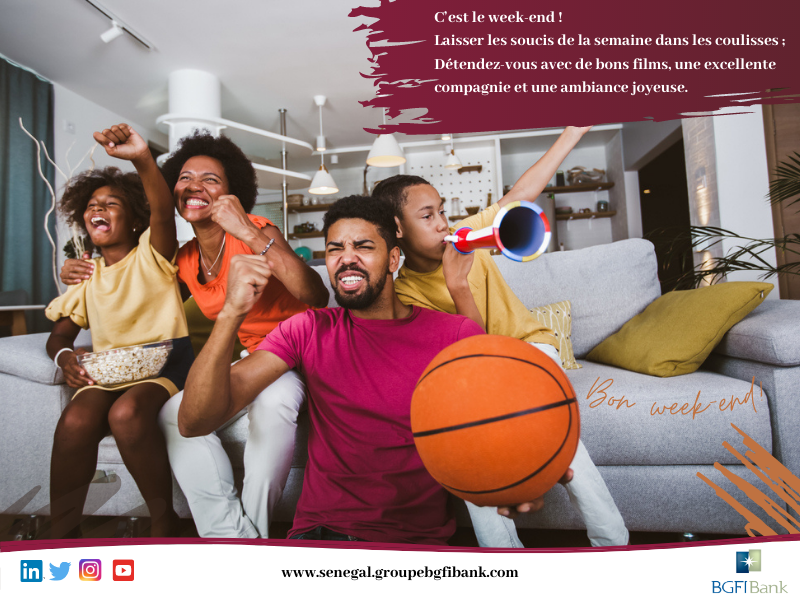 Excellent week-end !
#BGFIBank_SN #money #finance #tips #investing