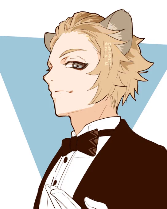 ラギーさんとおでこ 