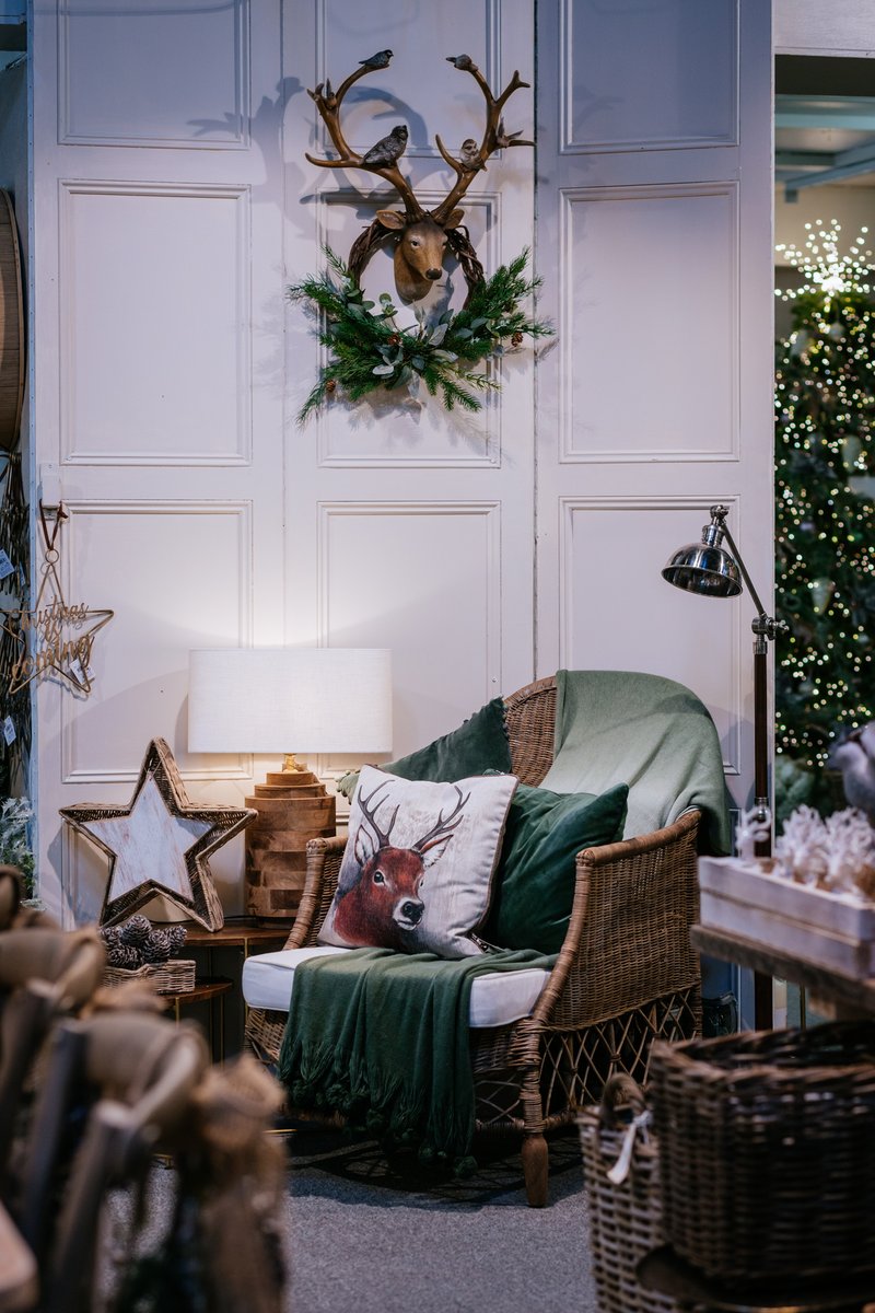 A cozy armchair fit for Santa Claus 🎅 

Did you know that we are offering
✔️Click &amp; Collect 
✔️Email &amp; Collect 
✔️Call &amp; Collect 
✔️Order Online 
thegardenhouse.ie