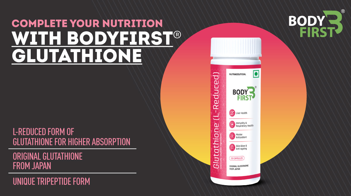 BodyFirstWellne's tweet photo. When you’re strong on the inside, it shows on the outside. Keep your liver, immunity and respiratory health up, and your skin glowing, with BodyFirst® Glutathione
#BodyFirst #MadeForMore #CompleteYourNutrition #SupplementHealth #KnowRight #Circumin #Glutathione #Nutrition https://t.co/z17s2YgN0l