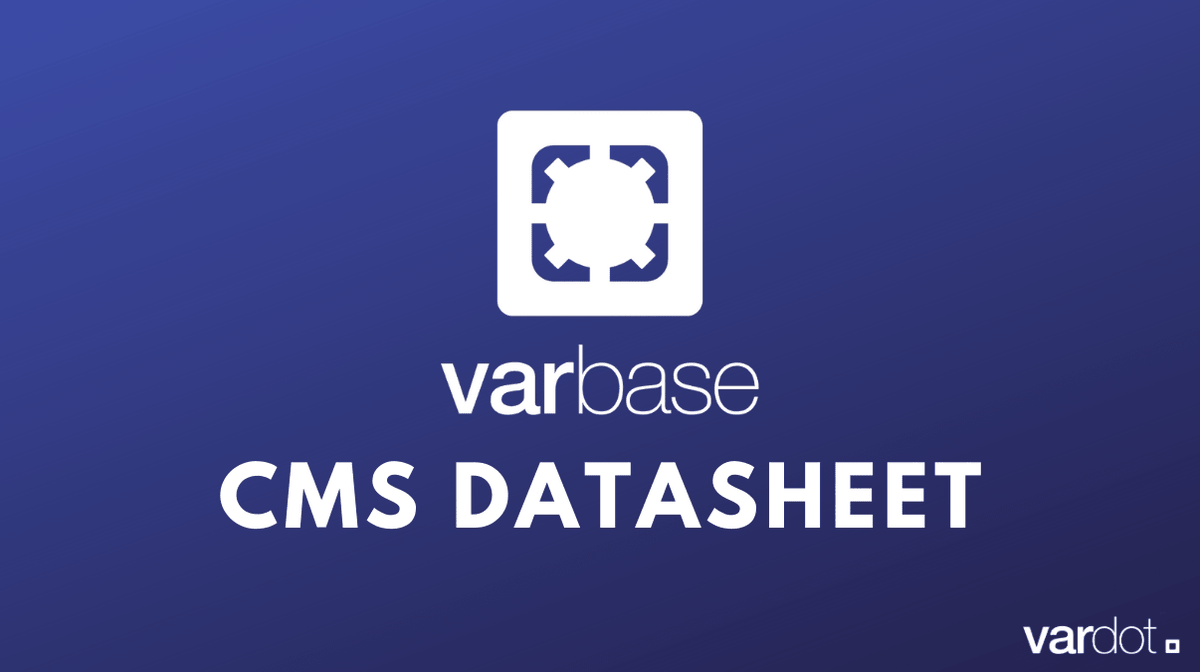 vardot's tweet photo. Learn how #Varbase CMS can help you design and develop #Drupal8 websites faster and easier than ever! Download our datasheet: https://t.co/e0QAUbJoQC
#opensource #opensourcesoftware #opensourcecms #CMS #Drupal #Drupal9 #webdesign #webdevelopment https://t.co/hlJn7yYT3q